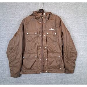 Burton Womens Coat M Brown 3 in 1 Snowboarding Jacket Snow Ski Winter Outerwear